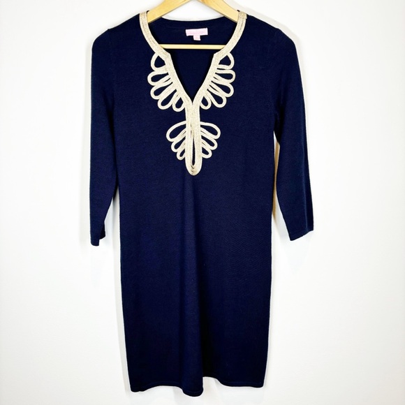 Lilly Pulitzer Devlin Wool Dress - Picture 1 of 7